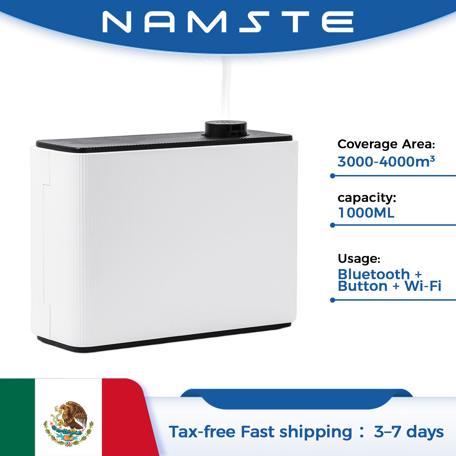 Home Fragrance Aroma - NAMSTE 1000ML Fragrance Diffuser Smart Scent