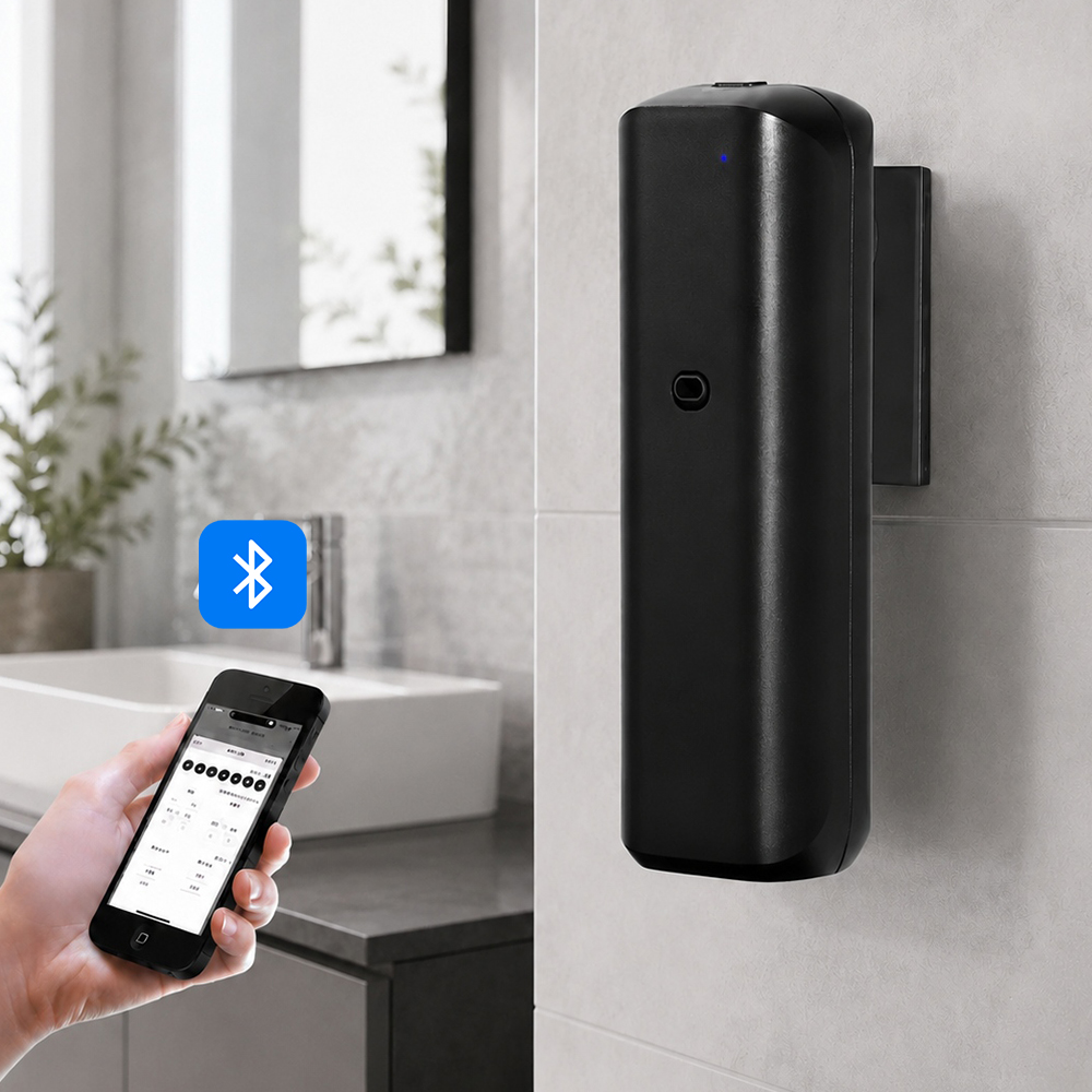 Home Fragrance Relax - Wall Mounted Waterless Scent Diffuser Bluetooth