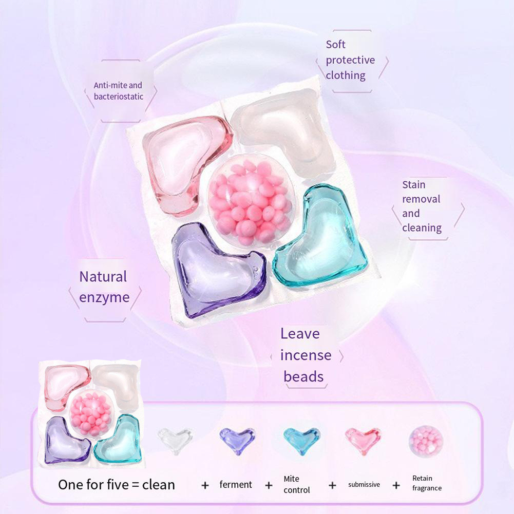 50Pcs Detergent Liquid Capsule - đánh giá và giá Home Fragrance Gel