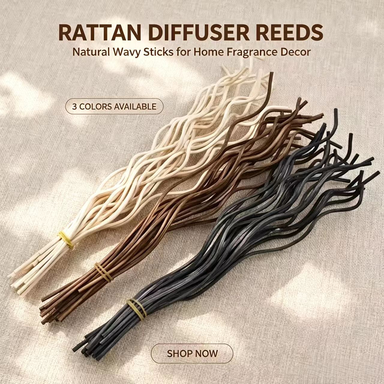 20Pcs Long Wavy Rattan Reed Di - đánh giá và giá Home Fragrance Verbena