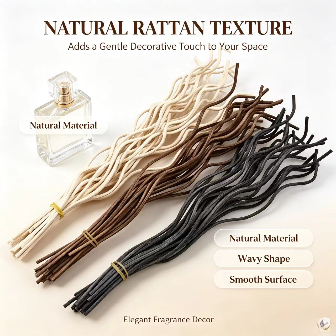 20Pcs Long Wavy Rattan Reed Di - đánh giá và giá Home Fragrance Verbena