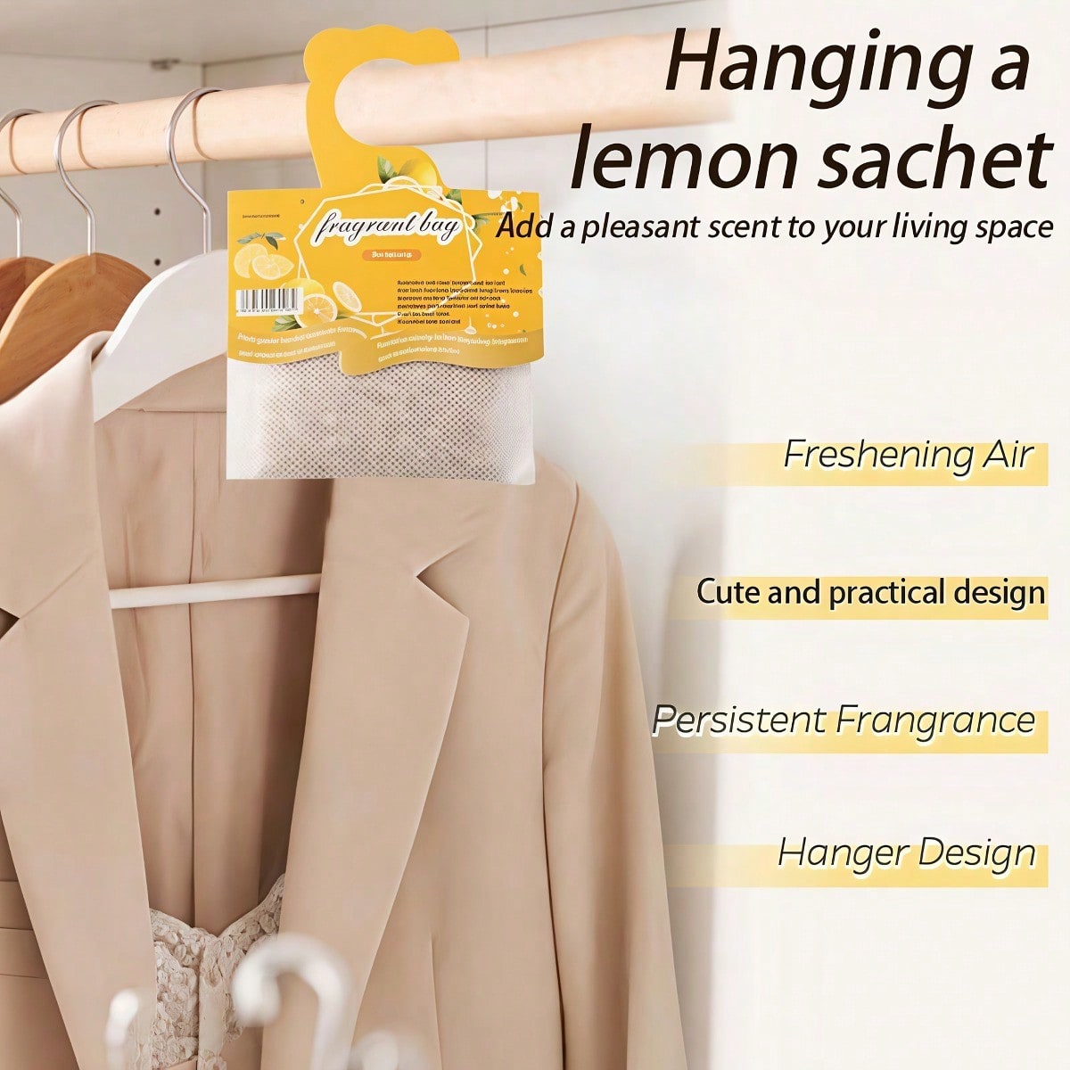 Hanging Lemon Scented Sachets, - đánh giá và giá Home Fragrance Relax